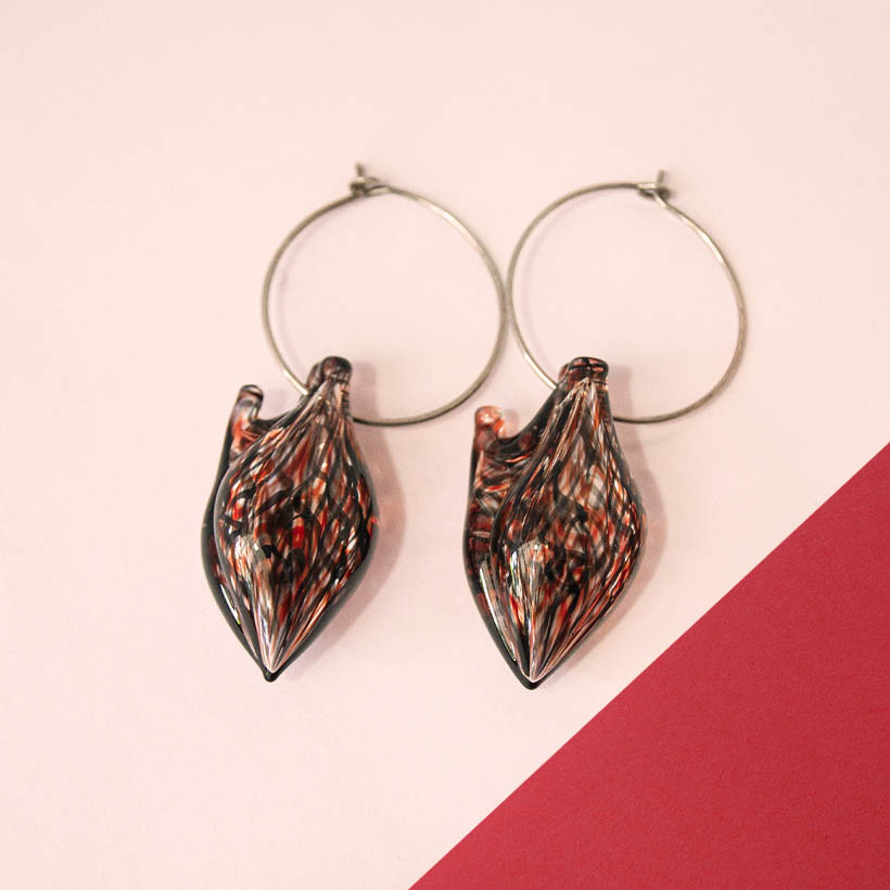 Aretes Corazón Anatomico