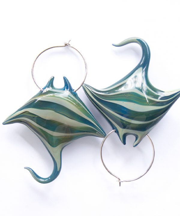 Aretes Mantarayas