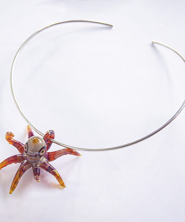 Collar Pulpo Coralino