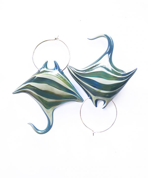 Aretes Mantarayas